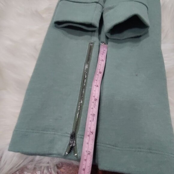 Lole Long Sleeve Crewneck Mini Sweatshirt Dress Light Green Women's XS - Picture 10 of 13